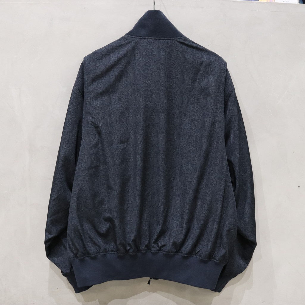 科技軍裝甲板夾克佩斯利 #D-海軍藍 [BJ-32024]