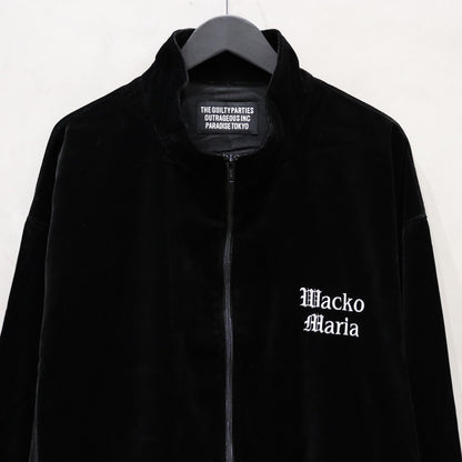 VELVET TRACK JACKET #BLACK [24SSE-WMO-TJ01]