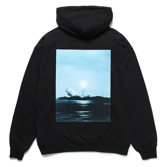 JIRO KONAMI | PULLOVER HOODED SWEAT SHIRT - TYPE 2 - #BLACK [JIROKONAMI-WM-SS06]