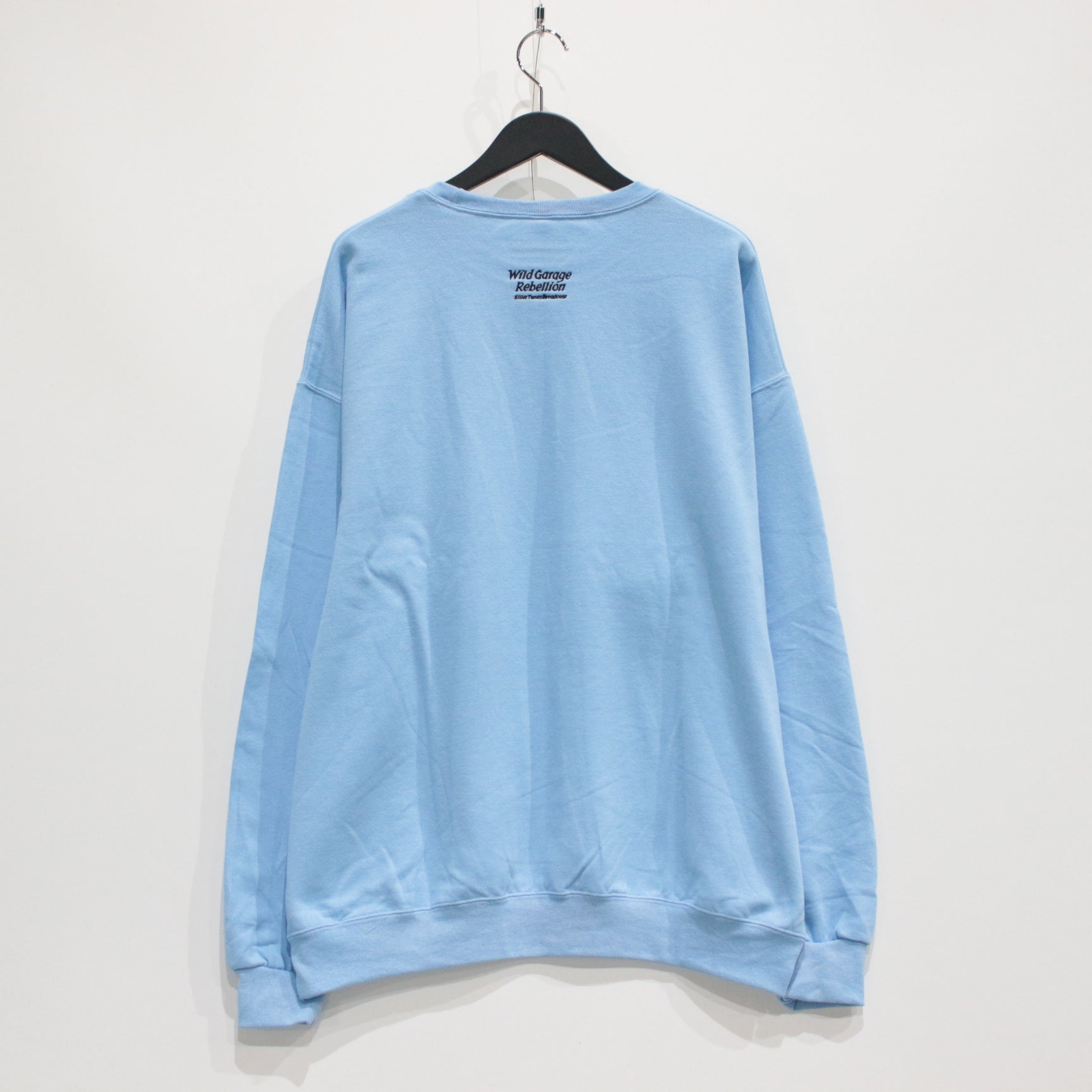 CREW NECK SWEAT SHIRT -TYPE 2- #BLUE [23FW-WMC-SS10]