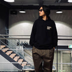 水庫狗 | 中等重量套頭連帽運動衫 #黑色 [RD-WM-SS01]