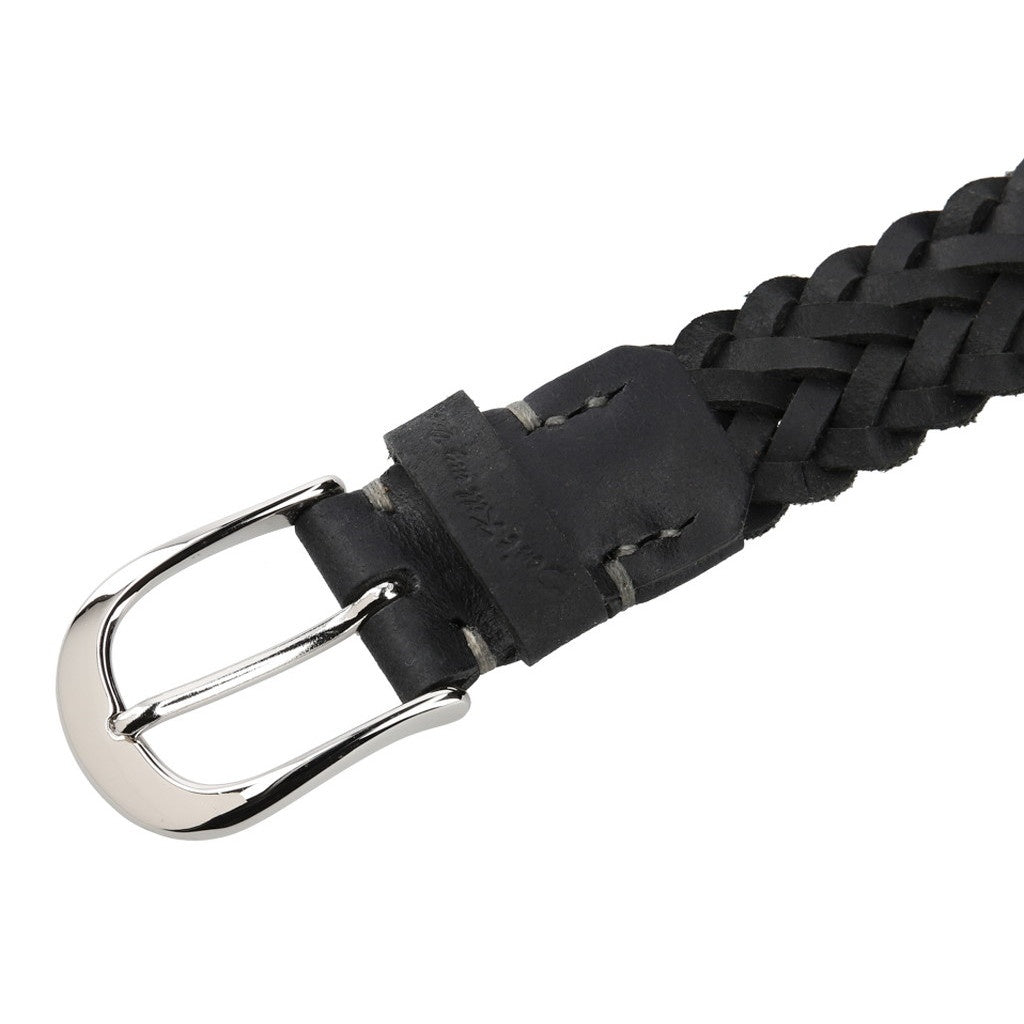 Don't Kill My Vibe 皮革網狀腰帶 #黑色 [SC2410-AC07]