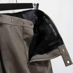 DOUBLE PLEATED TROUSERS #GRAY [23FW-WMP-TR06]