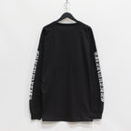CREW NECK LONG SLEEVE T-SHIRT -TYPE 2- #BLACK [23FW-WMT-LT02]