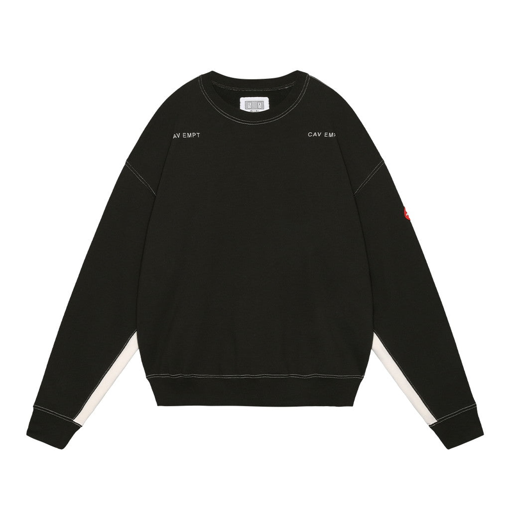 SOLID CREW NECK 2 #BLACK [CES24CS09]