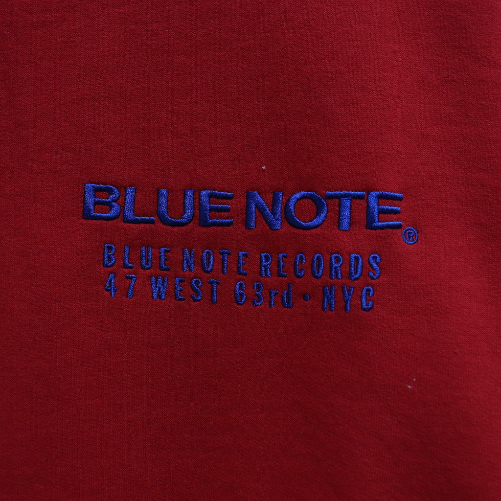 藍色音符 | 圓領運動衫 - 類型 3- #RED [BLUENOTE-WM-SS07]