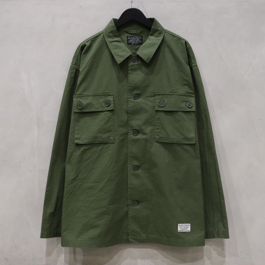 ARMY SHIRT -TYPE 3- #KHAKI [24SS-WMO-ML11]