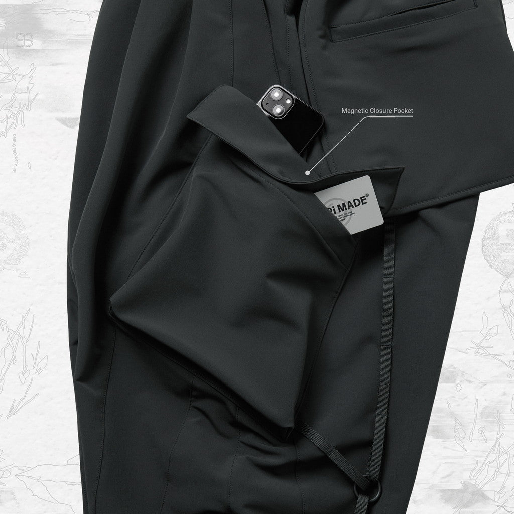 Exs-P1 "Exoskeleton" Big Utility Pants #D-GRAY [GOOPI-23AW-DEC-01]
