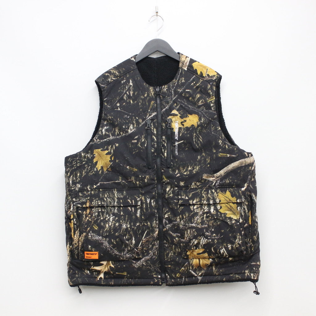 BULLET CAMO REVERSIBLE VEST #MULTI [FW22-JK06] – cocorozashi