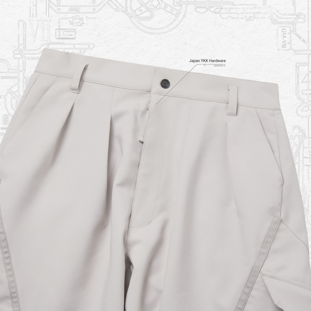 「G7-P1」 Zettabyte 4D Utility Pants #BONE [GOOPI-23AW-OCT-01]