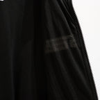 蟒蛇抓絨拉鍊連帽衫 #黑色 [23FW-SW03]