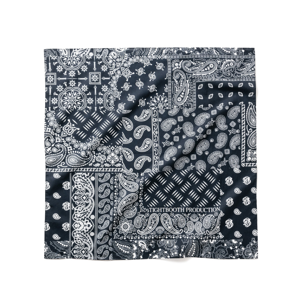 PAISLEY BANDANA #BLACK [SS23-A04]