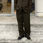 TECH EASY 斜紋長褲 #D-OLIVE [BP-34024]