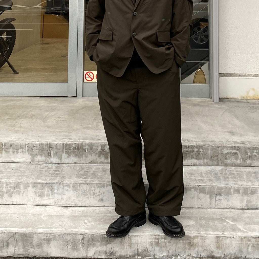 TECH EASY 斜紋長褲 #D-OLIVE [BP-34024]