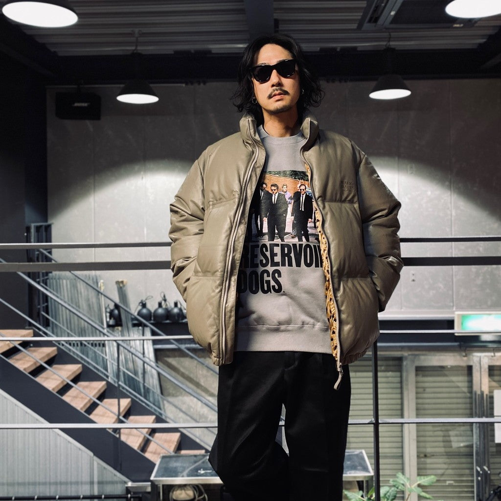 落水狗 | 中等重量圓領運動衫 #灰色 [RD-WM-SS02]