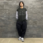 CONTAINER CREW NECK #BLACK [CES22CS05]