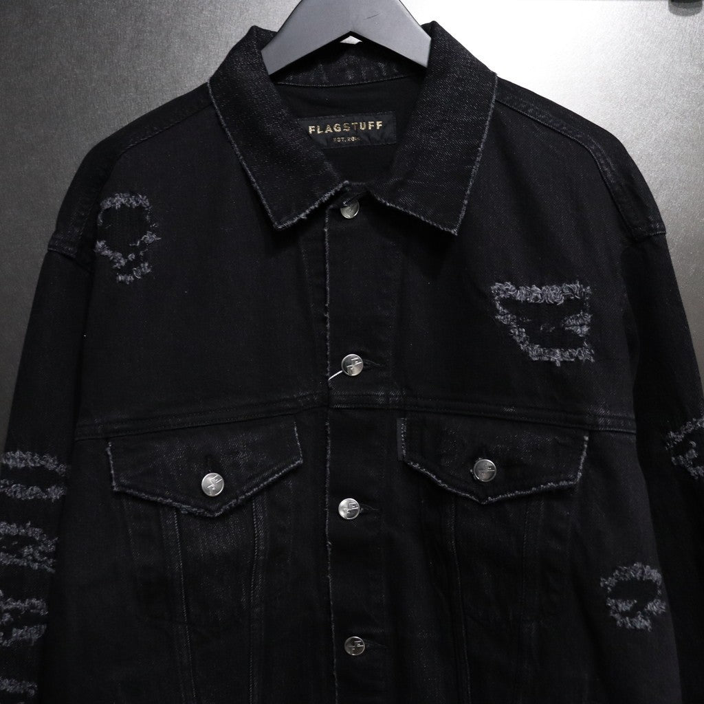 BORO TRACKER JACKET #BLACK [24SS-FS-04 / FS1411]