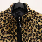 REVERSIBLE LEOPARD BOA JACKET #BEIGE [23FW-WMO-OD06]