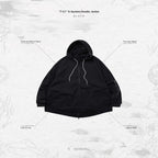 "7-C1" G-System 連帽外套 #BLACK [GOOPI-23AW-OCT-02]