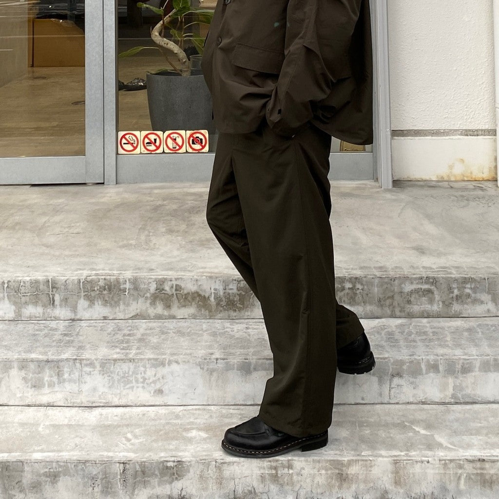 TECH EASY 斜紋長褲 #D-OLIVE [BP-34024]