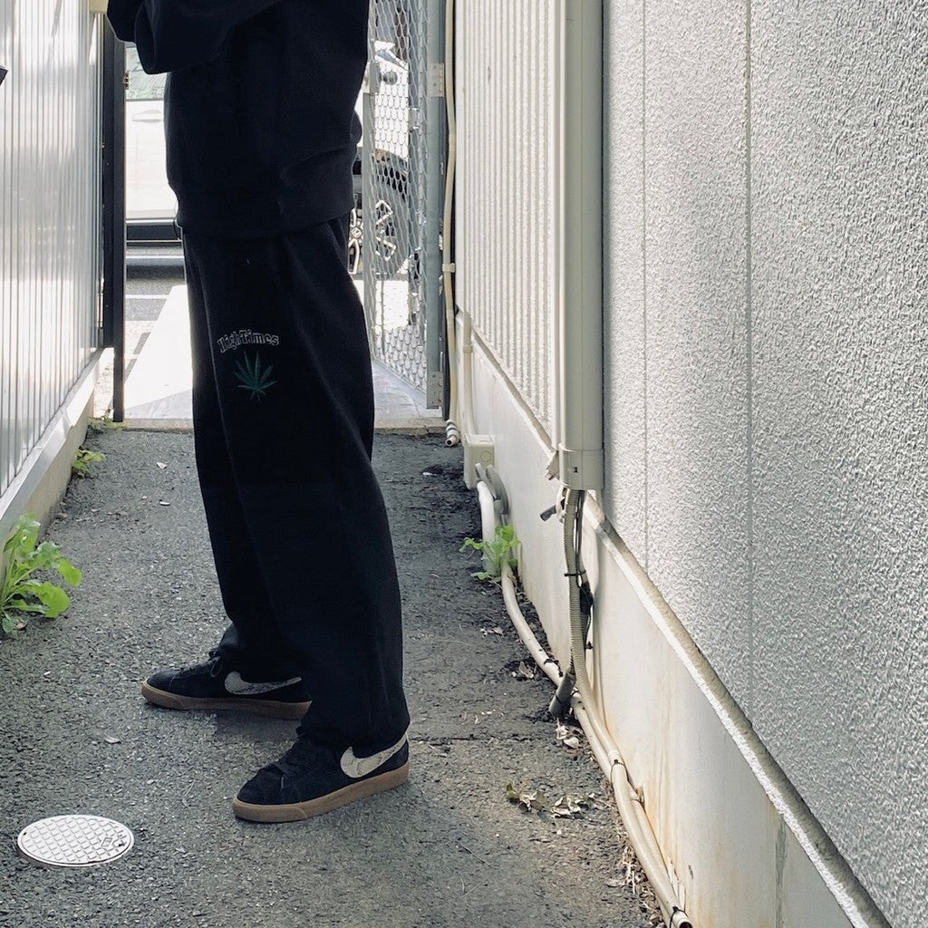HIGHTIMES | 重型運動褲 - 類型 2- #BLACK [HIGHTIMES-WM-SP03]