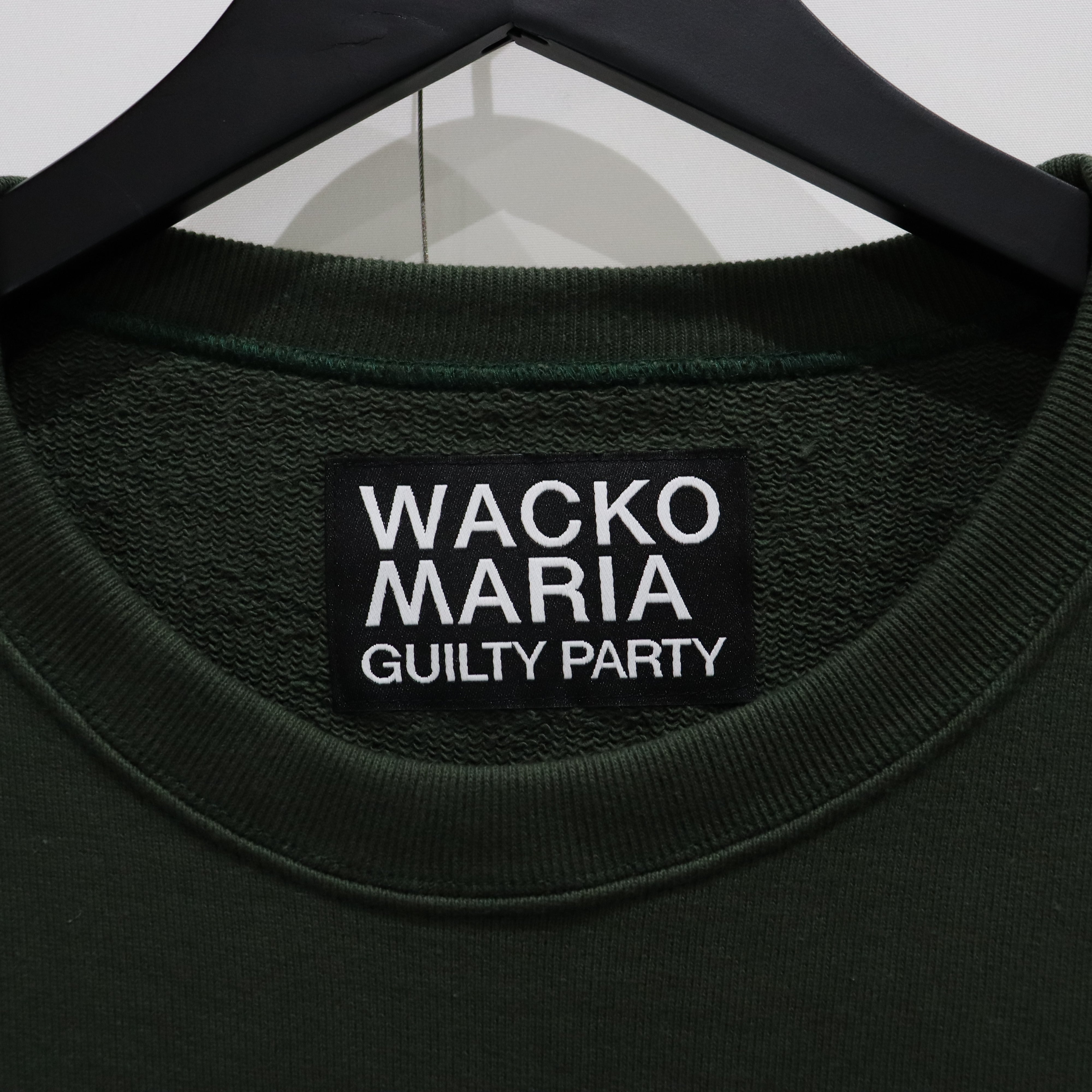 HEAVY WEIGHT CREW NECK SWEAT SHIRT -TYPE 3- #GREEN [23FW-WMC-SS06