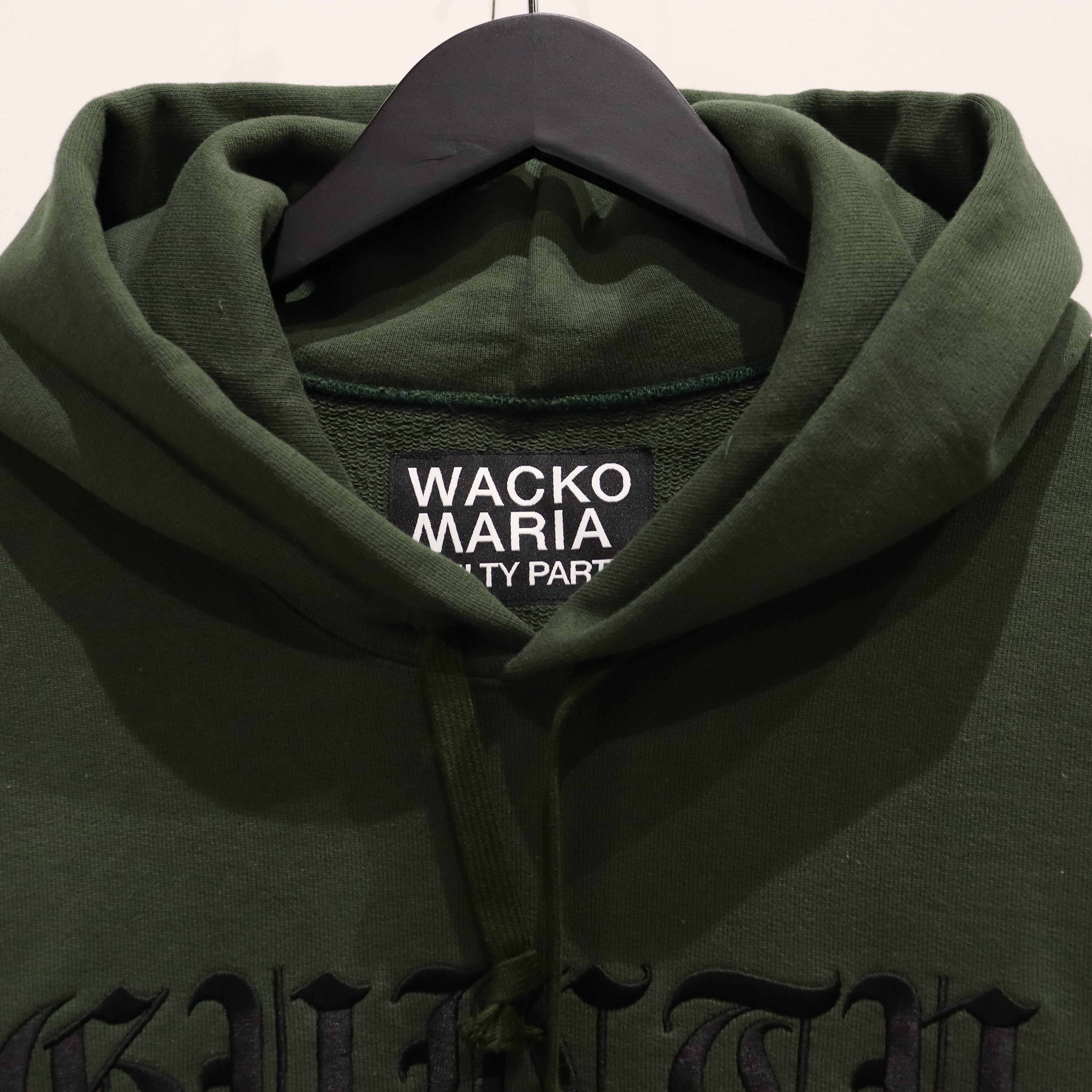 HEAVY WEIGHT PULLOVER HOODED SWEAT SHIRT -TYPE 3- #GREEN [23FW-WMC-SS04]