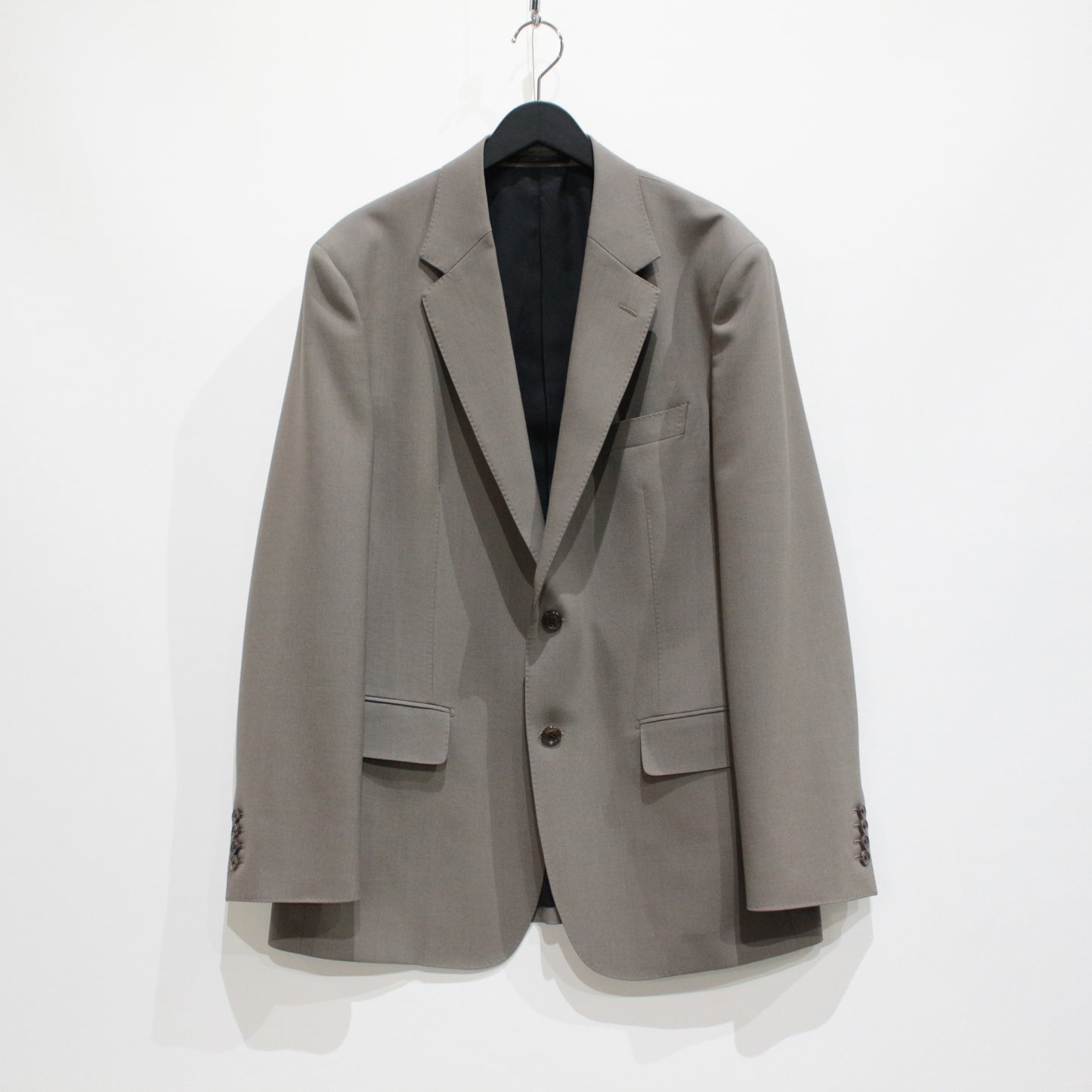 SINGLE BREASTED JACKET -TYPE 2- #GRAY [23FW-WMO-SU02]