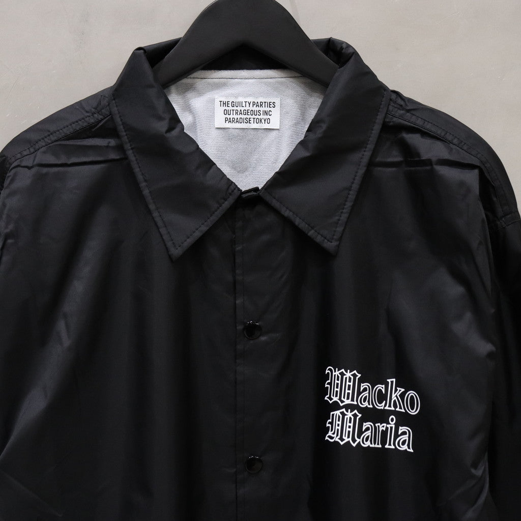 COACH JACKET #BLACK [24SSE-WMO-BL06]