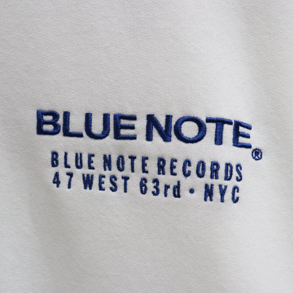 藍色音符 | 圓領運動衫 - 類型 1- #白色 [BLUENOTE-WM-SS05]
