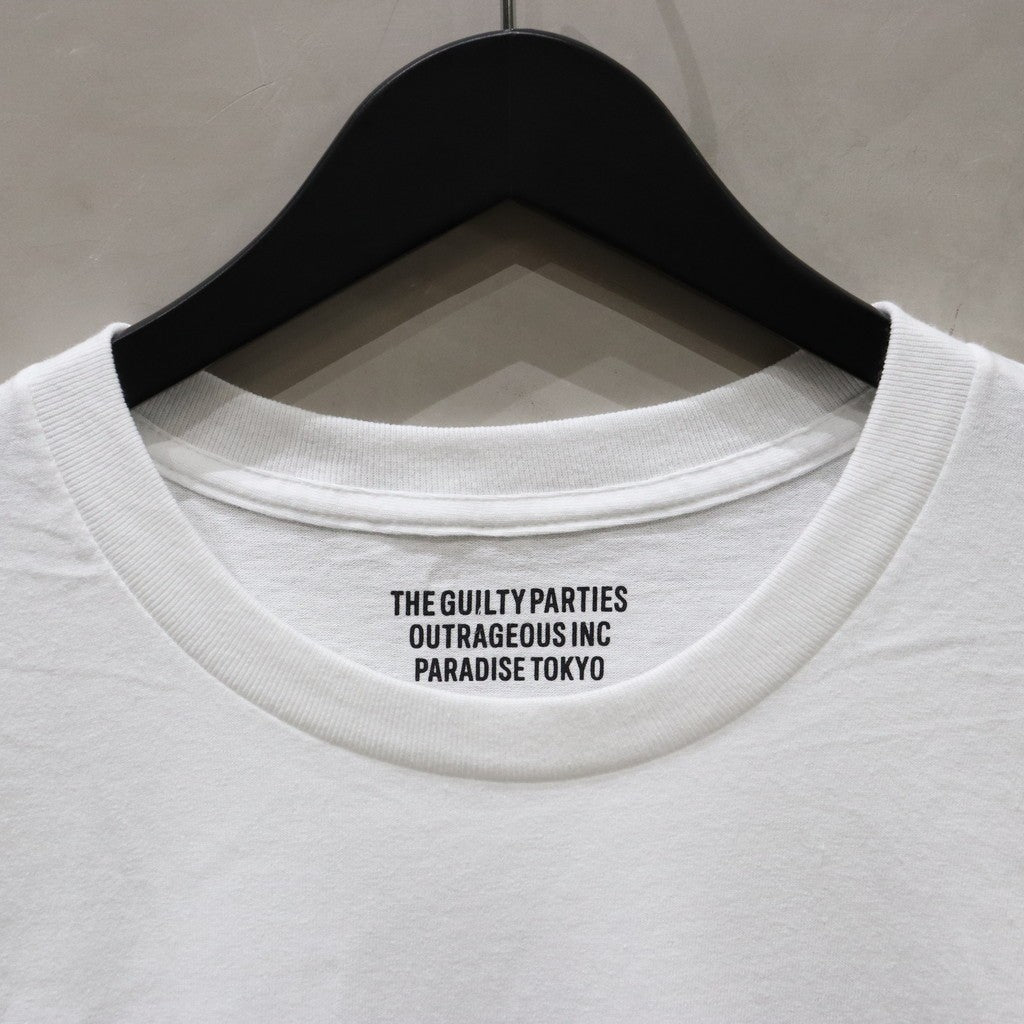 TIM LEHI | CREW NECK T-SHIRT -TYPE 1- #WHITE [24SS-WMT-TEE04]