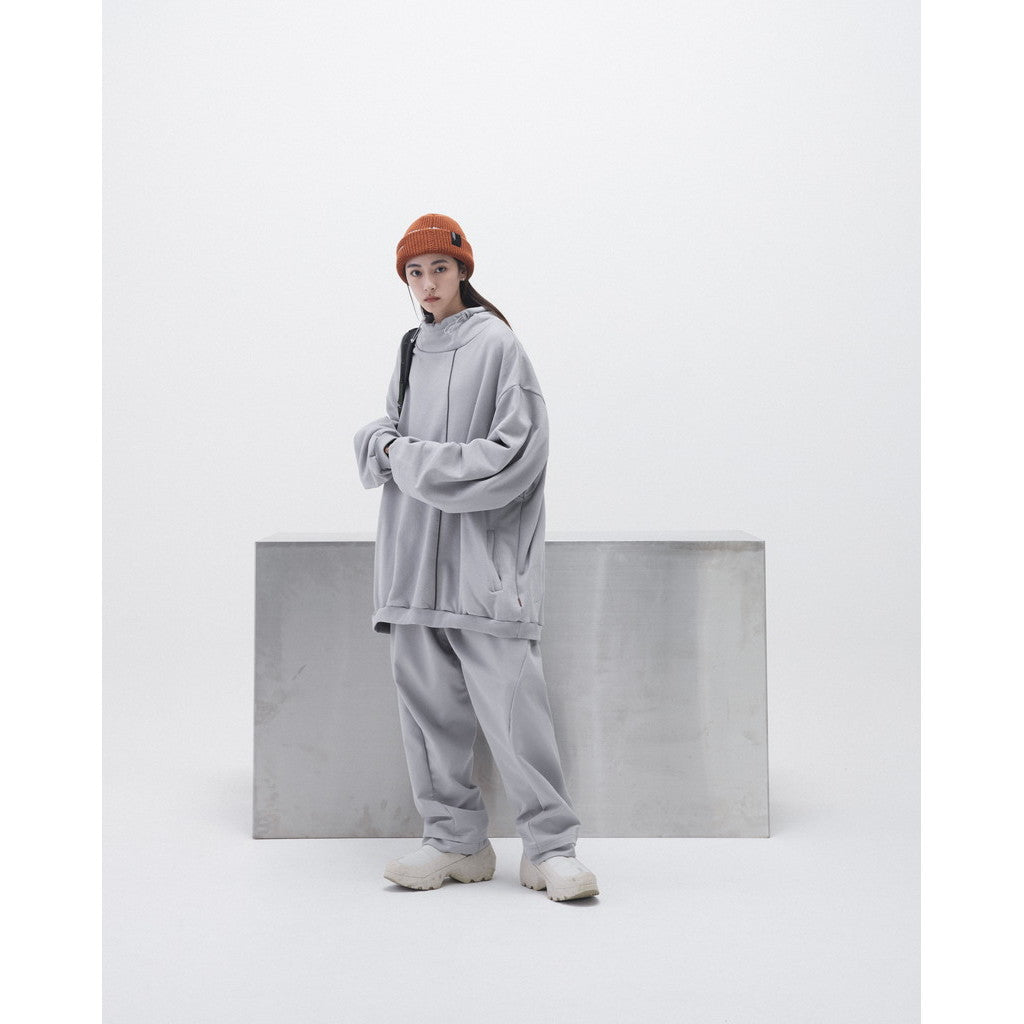 G7-S1「Anchorite」中 H 罩衫 #L-灰色 [GOOPI-23AW-JAN-02]