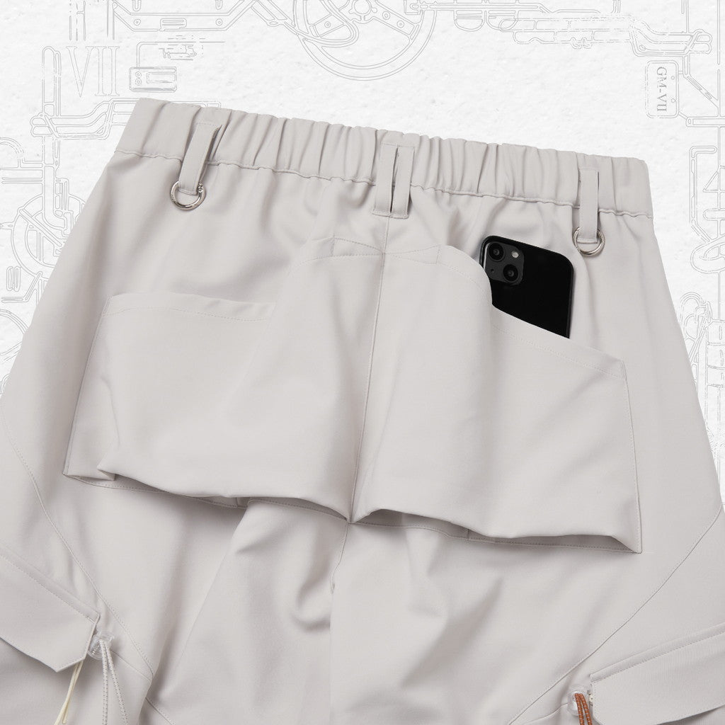 「G7-P1」 Zettabyte 4D Utility Pants #BONE [GOOPI-23AW-OCT-01]