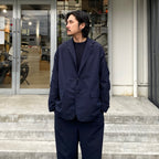 TECH LOOSE 2B JACKET TWILL #D-NAVY [BJ-56024]