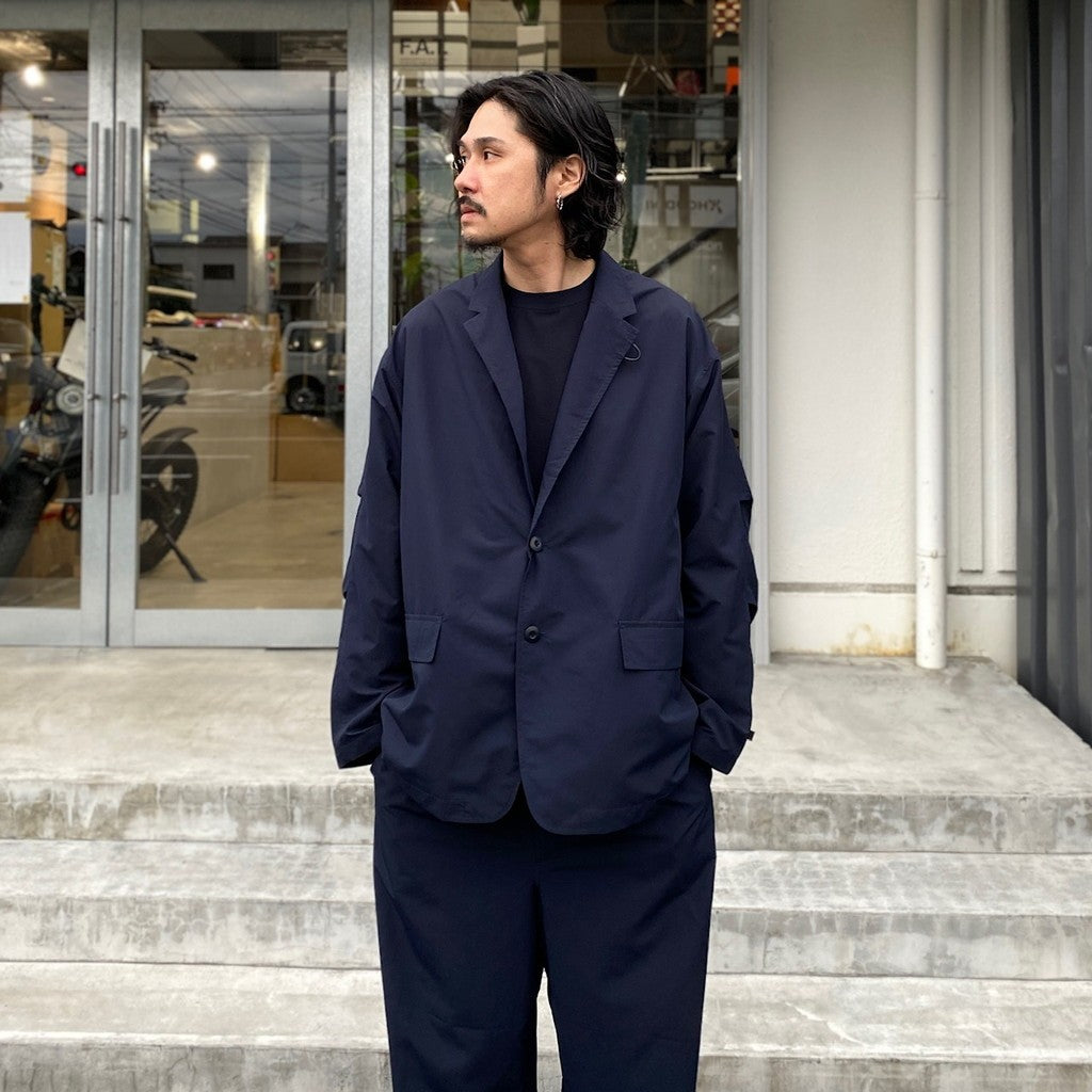 TECH LOOSE 2B JACKET TWILL #D-NAVY [BJ-56024]