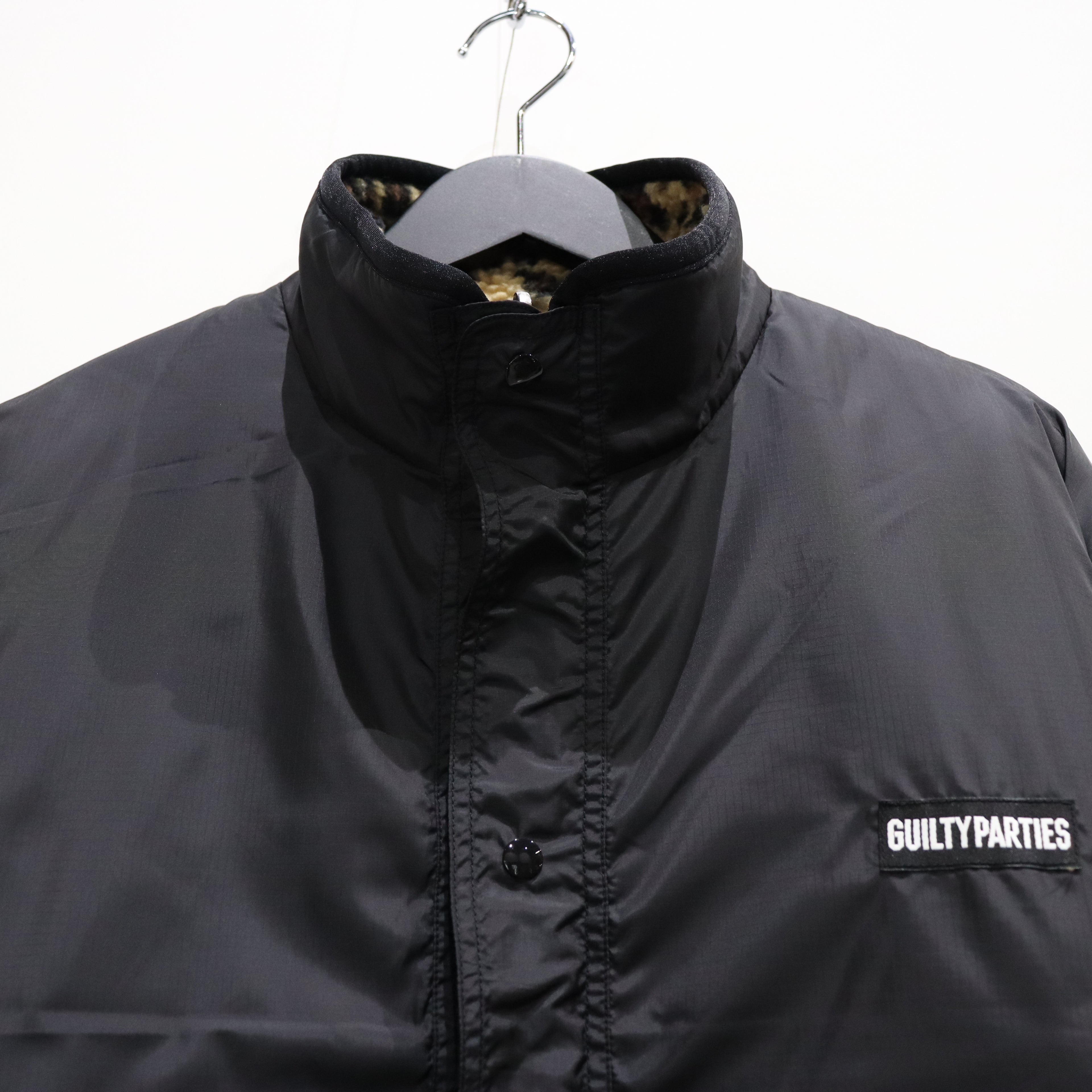 REVERSIBLE LEOPARD BOA JACKET #BEIGE [23FW-WMO-OD06]