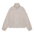 立領尼龍拉鍊外套#米色 [CES24JK14]