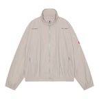 STAND COLLAR NYLON ZIP JACKET #BEIGE [CES24JK14]
