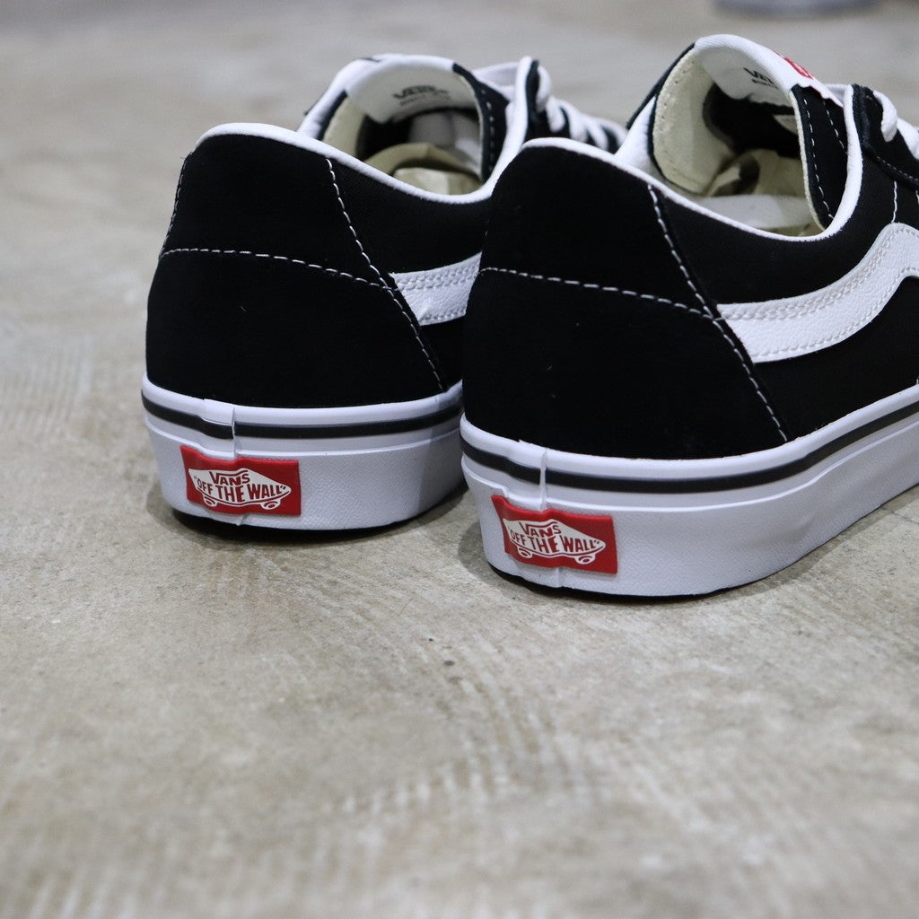 UA SK8-LOW #BLACK/TRUE WHITE [VN0A4UUK6BT]