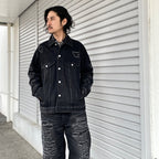 BORO TRACKER JACKET #BLACK [24SS-FS-04 / FS1411]