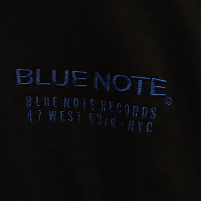 藍色音符 | 圓領運動衫 - 類型 1- #黑色 [BLUENOTE-WM-SS05]