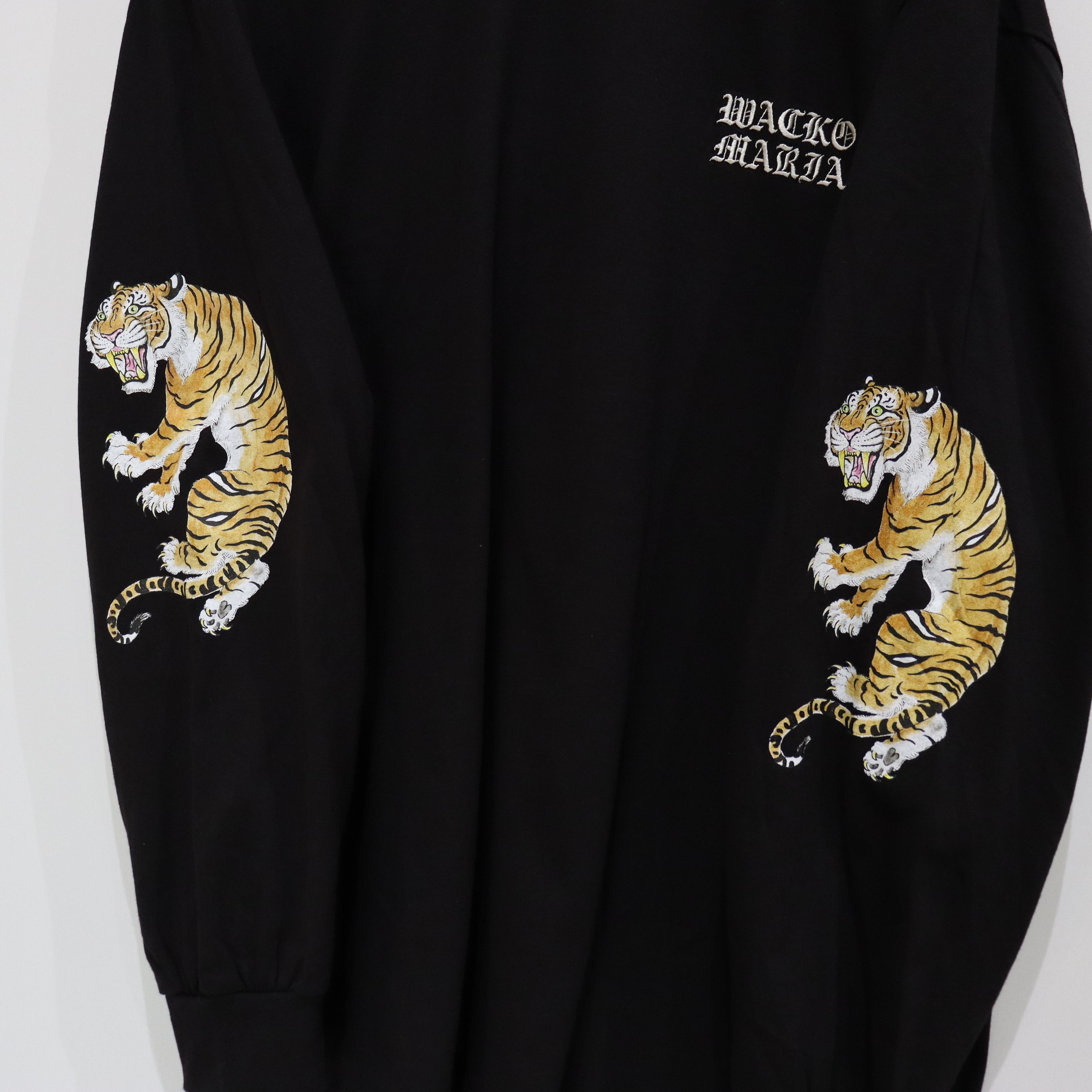 TIM LEHI | 圓領長袖 T 卹 - 類型 2- #黑色 [23FW-WMT-LT04]