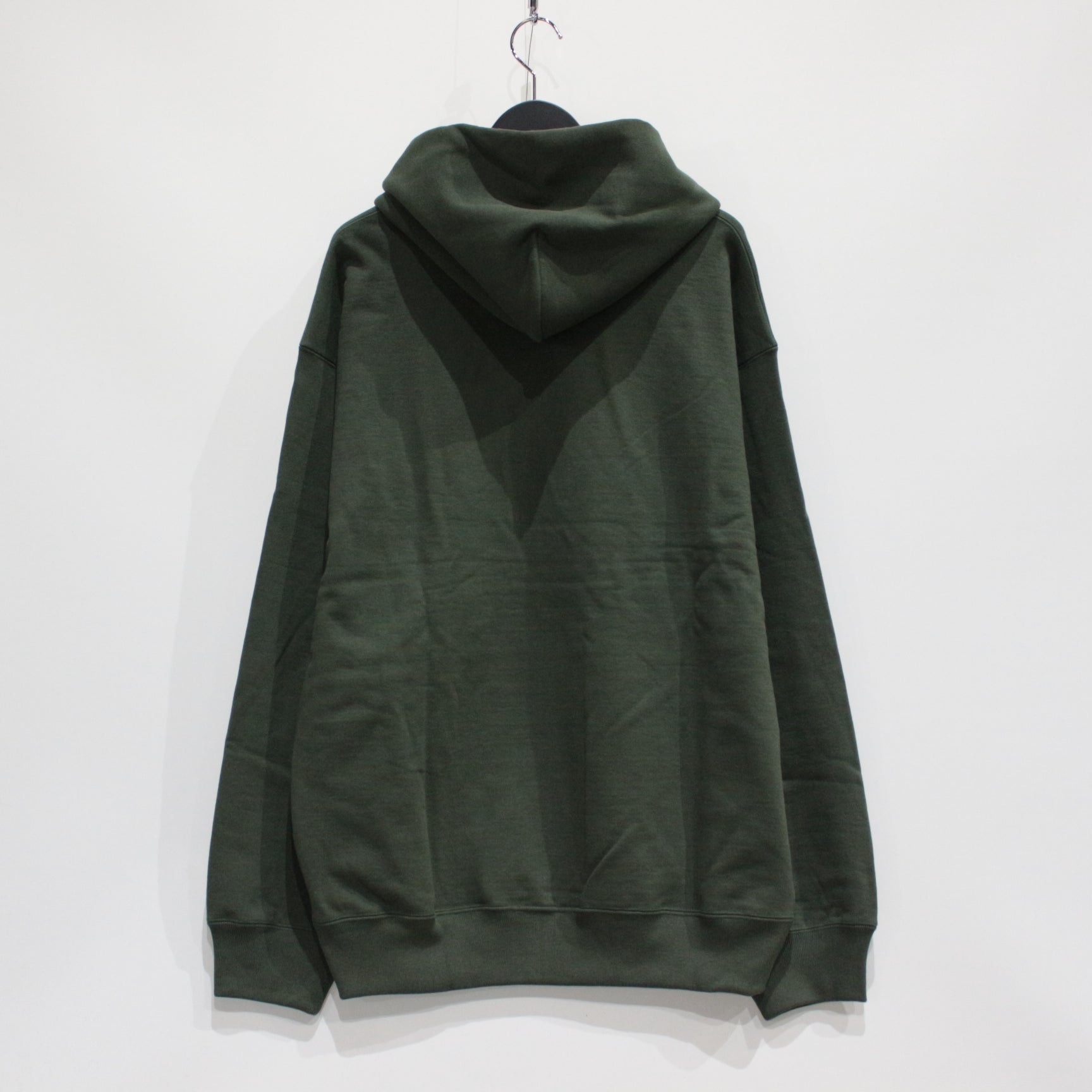 HEAVY WEIGHT PULLOVER HOODED SWEAT SHIRT -TYPE 3- #GREEN [23FW-WMC-SS04]