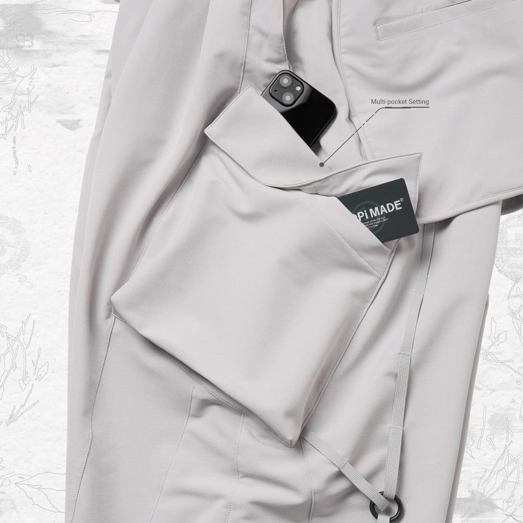 Exs-P1 「Exoskeleton」 BiG Utility Pants #BONE [GOOPI-23AW-DEC-01]