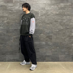 CONTAINER CREW NECK #BLACK [CES22CS05]