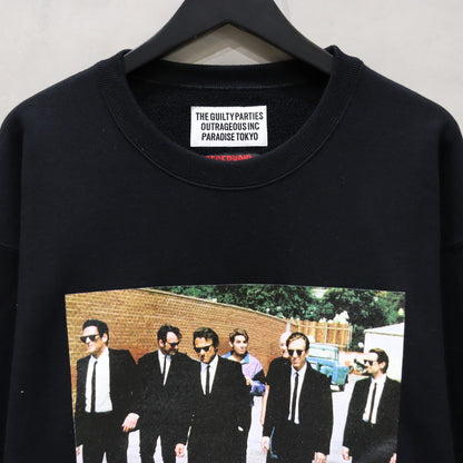 RESERVOIR DOGS | MIDDLE WEIGHT CREW NECK SWEAT SHIRT #BLACK [RD-WM-SS02]