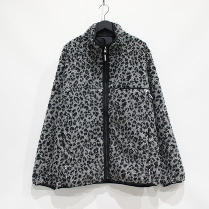 REVERSIBLE LEOPARD BOA JACKET #GRAY [23FW-WMO-OD06]