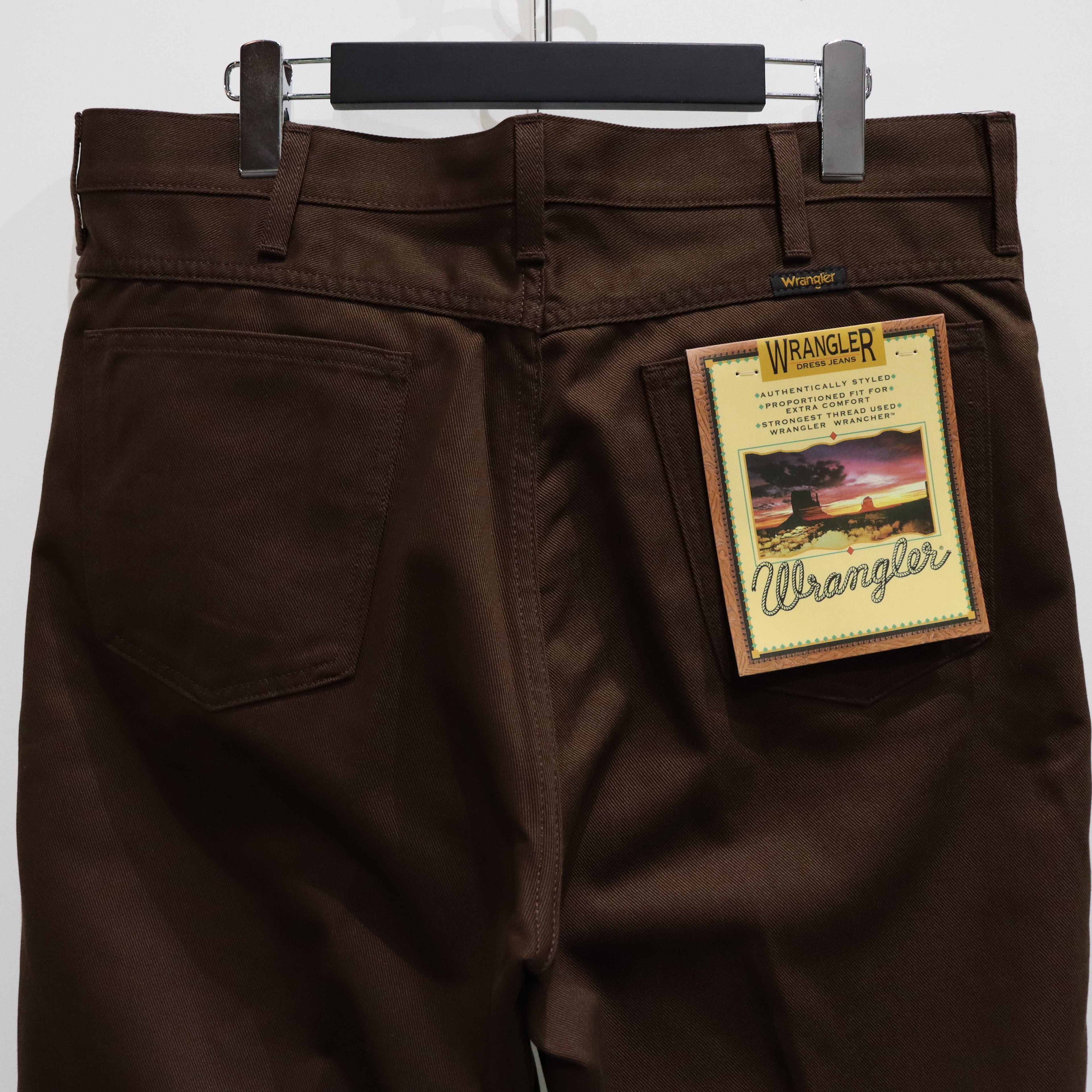 Wrangler | WRANCHER DRESS JEANS #BROWN [23FW-WMP-WG01]