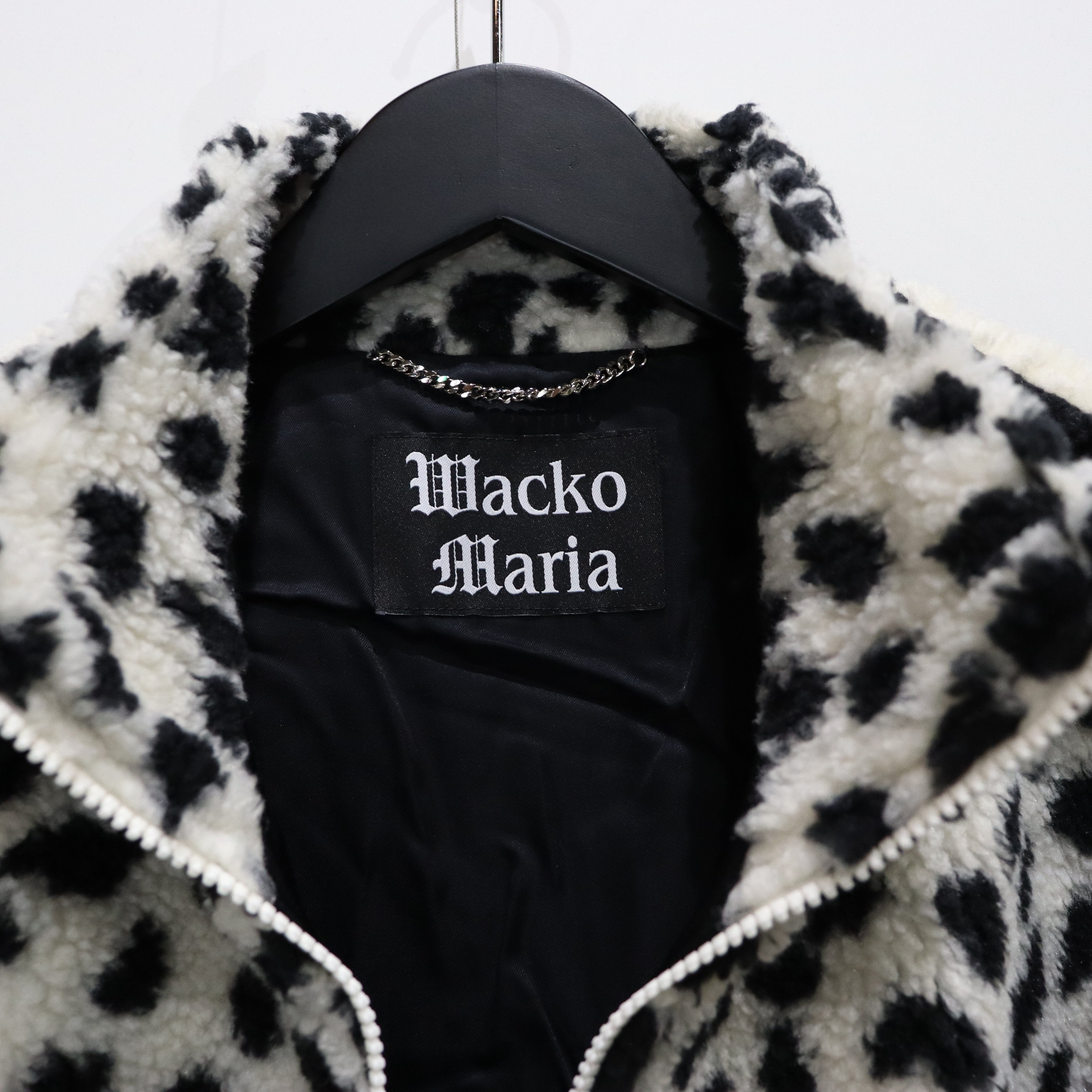 LEOPARD BOA TRACK JACKET #OFFWHITE [23FW-WMO-TJ01]