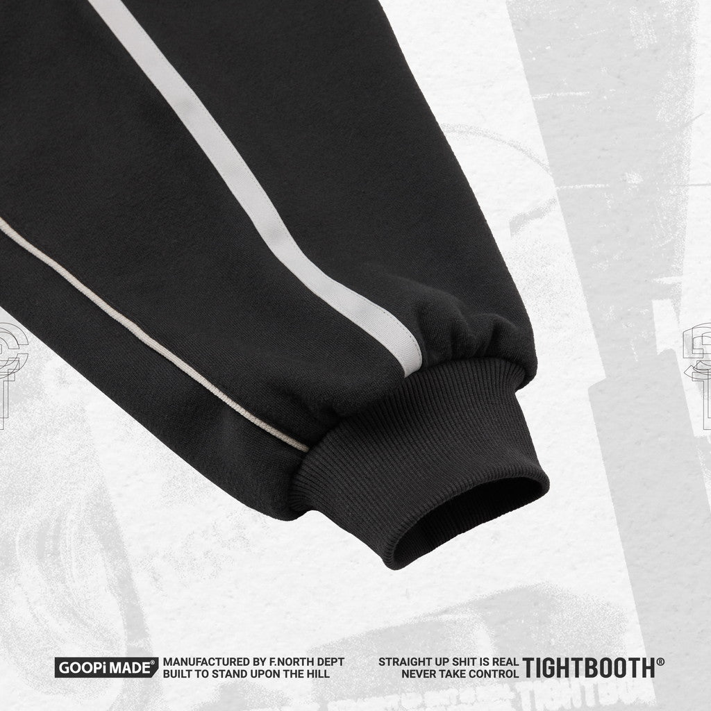 TBPR | “GMT-01H”雙標誌連帽衫 #BLACK [GOOPI-23AW-DEC-TBPR-02]